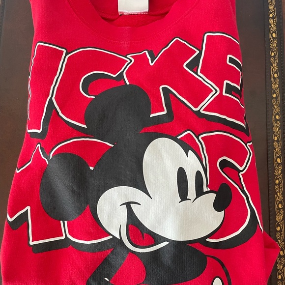 Disney Red Mickey Mouse Sweater - Picture 3 of 6